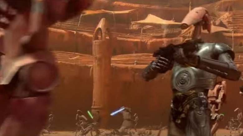 Scene from 'Star Wars: Attack of the Clones'