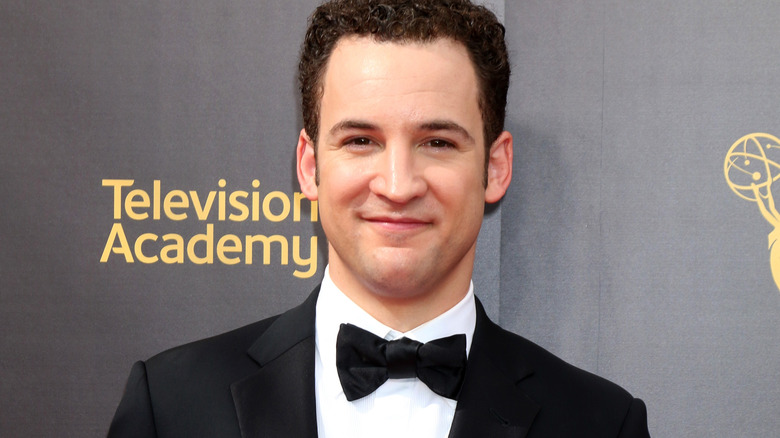 Ben Savage smiles on red carpet