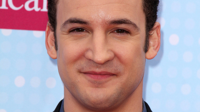 Ben Savage smiles on red carpet