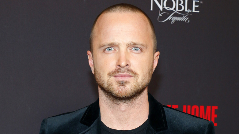 Aaron Paul at the Los Angeles premiere of 'Welcome Home' in 2018