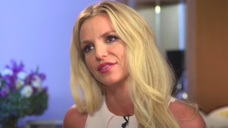 Britney on "Extra TV"