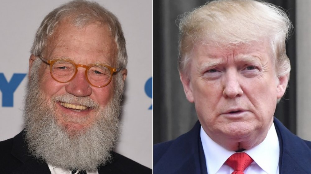 David Letterman and Donald Trump