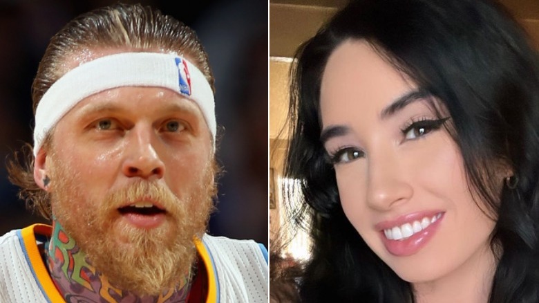 Chris Andersen and Paris Dunn pose for photos