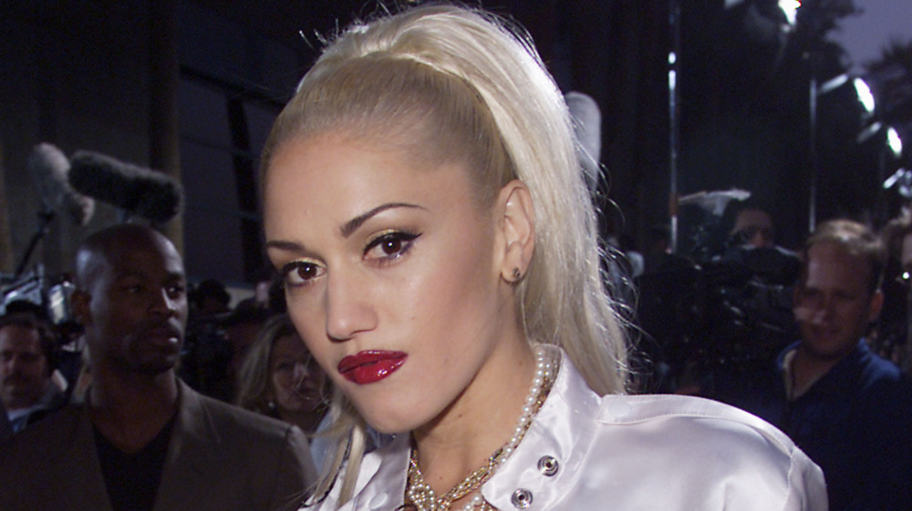 Gwen Stefani gazing in front