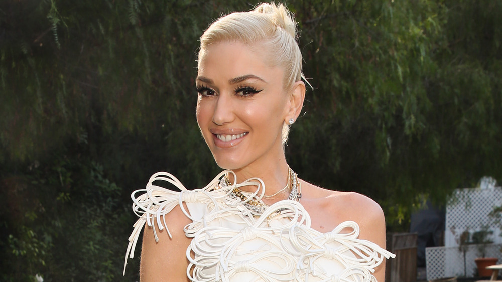 Gwen Stefani smiling