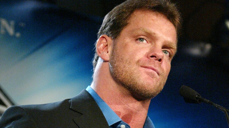 Chris Benoit frowning 