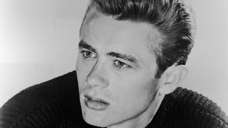 James Dean posing