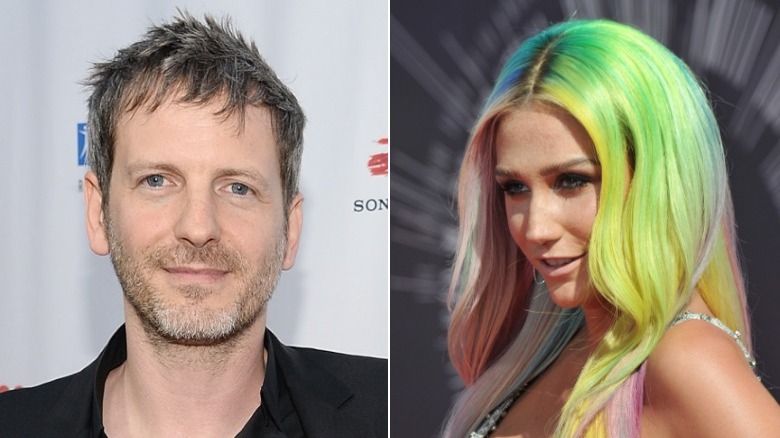 Dr. Luke and Kesha both smiling