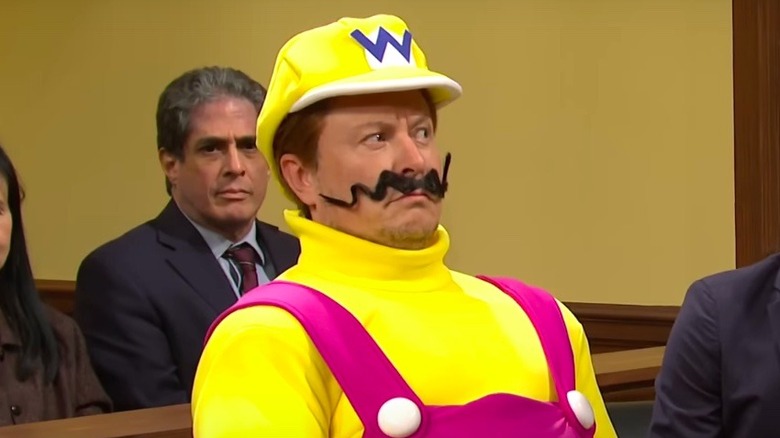 Elon Musk as Wario in Saturday Night Live sketch