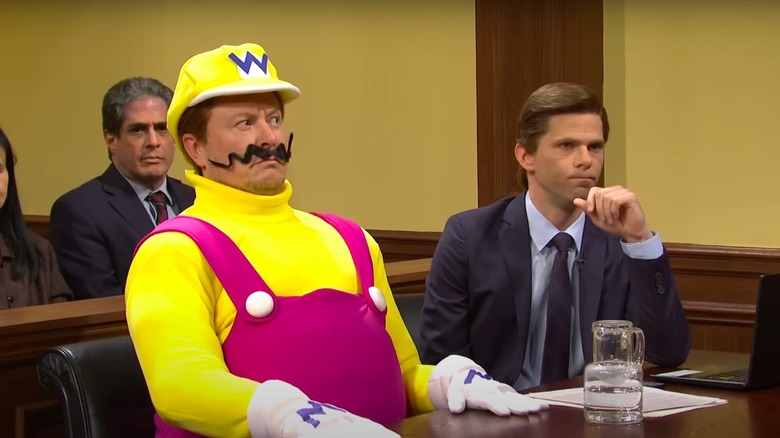 Elon Musk as Wario in Saturday Night Live sketch