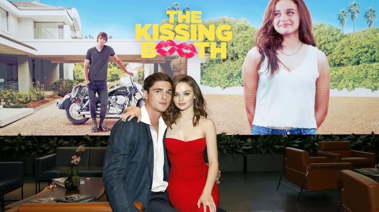 Jacob Elordi and Joey King at 'The Kissing Booth' premiere