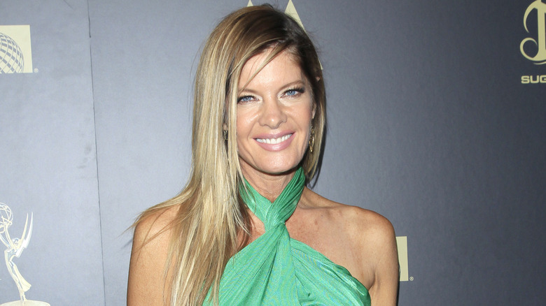 Michelle Stafford smiling