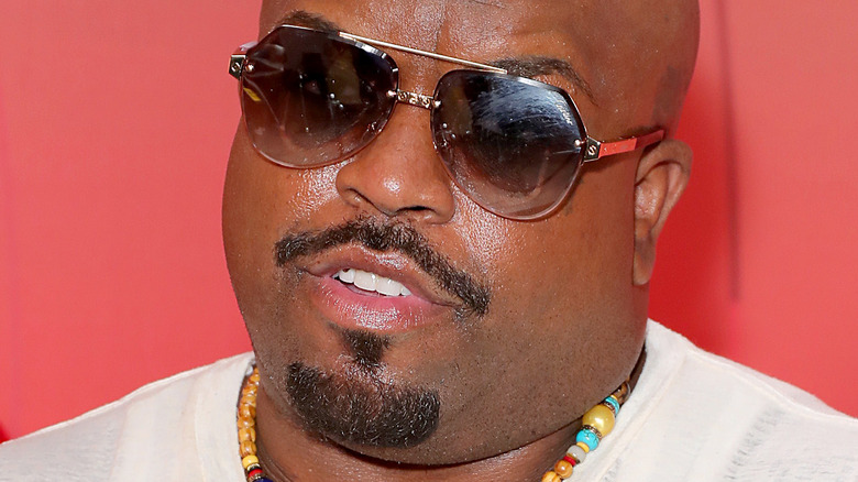 CeeLo Green with red background