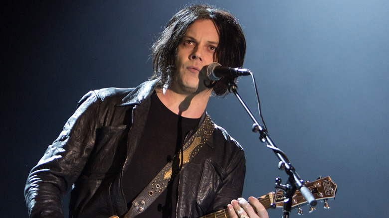 Jack White performing