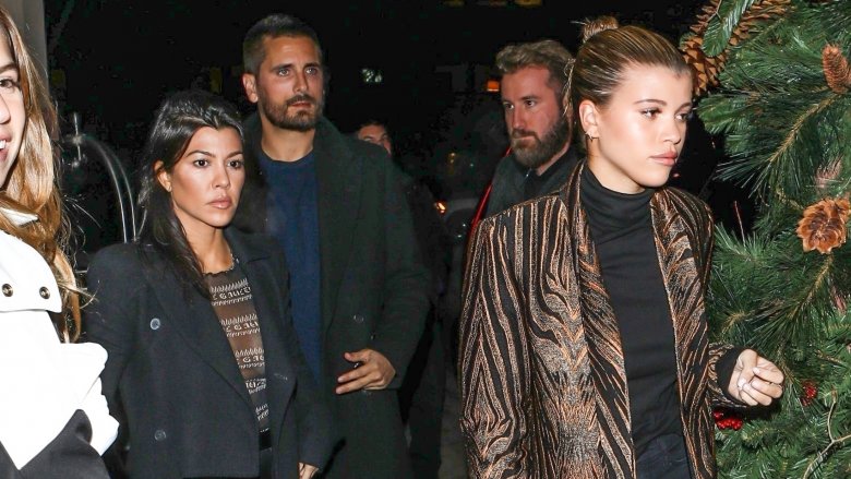 Kourtney Kardashian Scott Disick Sofia Richie 