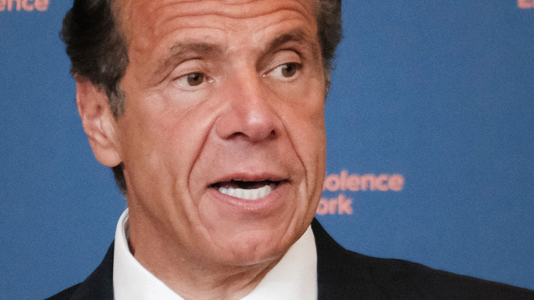 Andrew Cuomo a month before his resignation