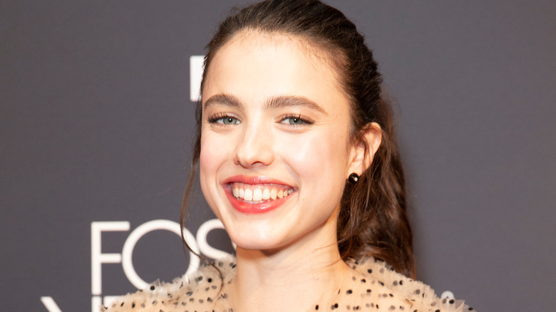 Margaret Qualley posing