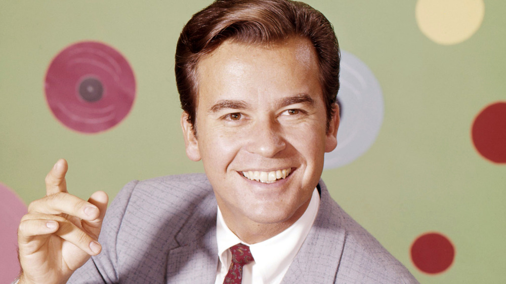 Young Dick Clark smiling