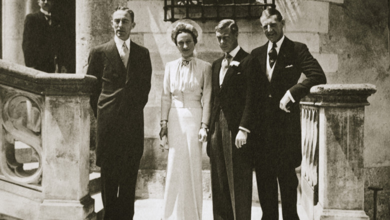 The wedding of Edward VIII and Wallis Simpson