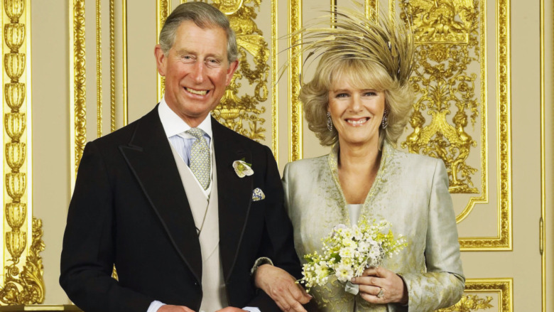 Prince Charles and Camilla Parker-Bowles smiling