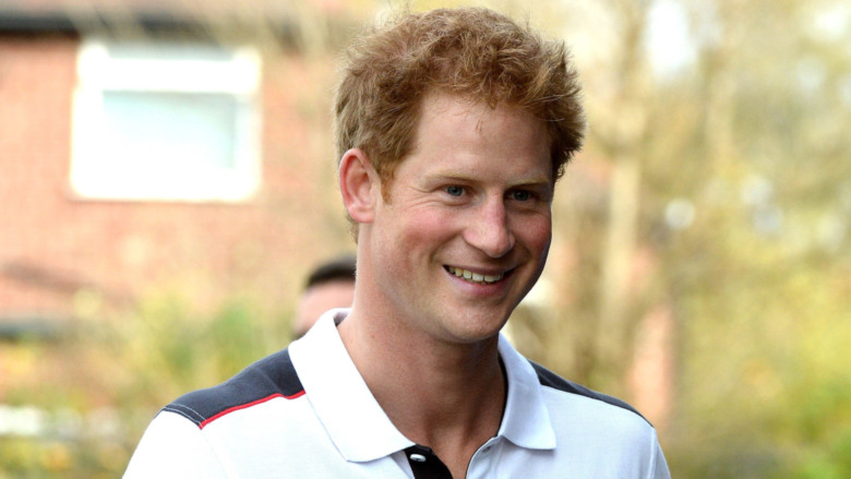 Prince Harry smiling 