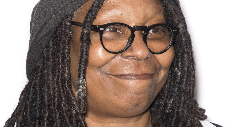 Whoopy Goldberg smiling