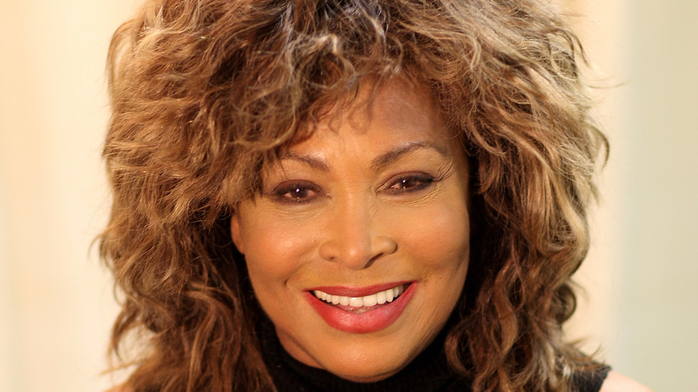 Tina Turner smiling