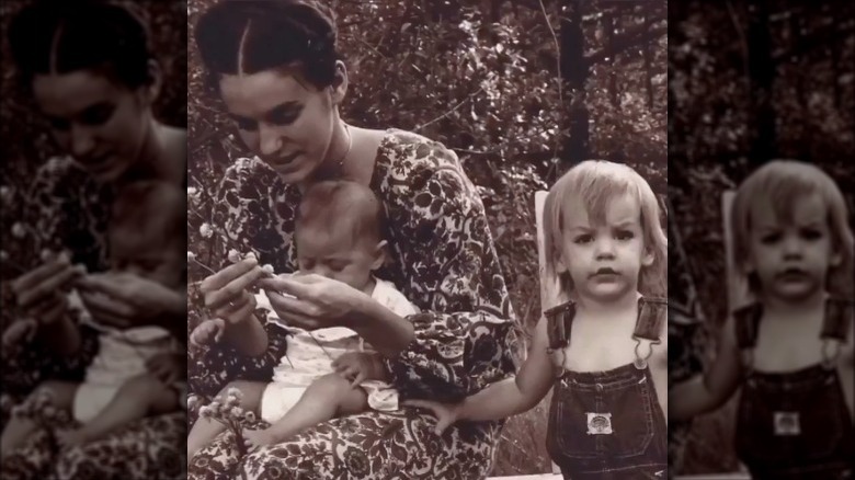 Constance with young Jared and Shannon