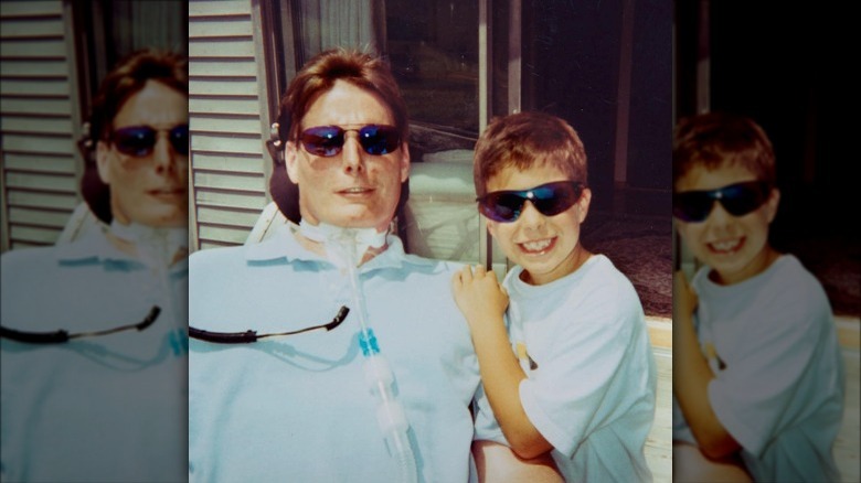 Young Will with Christopher Reeve