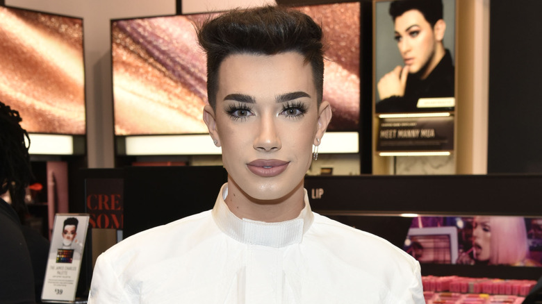 James Charles at Morphe event