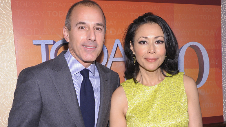 Matt Lauer and Ann Curry