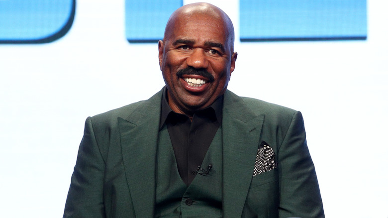 Steve Harvey smiling