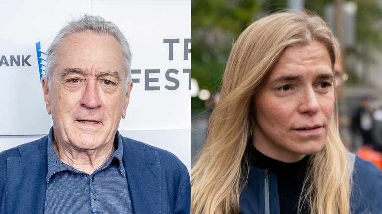 Robert De Niro and Graham Chase Robinson split image