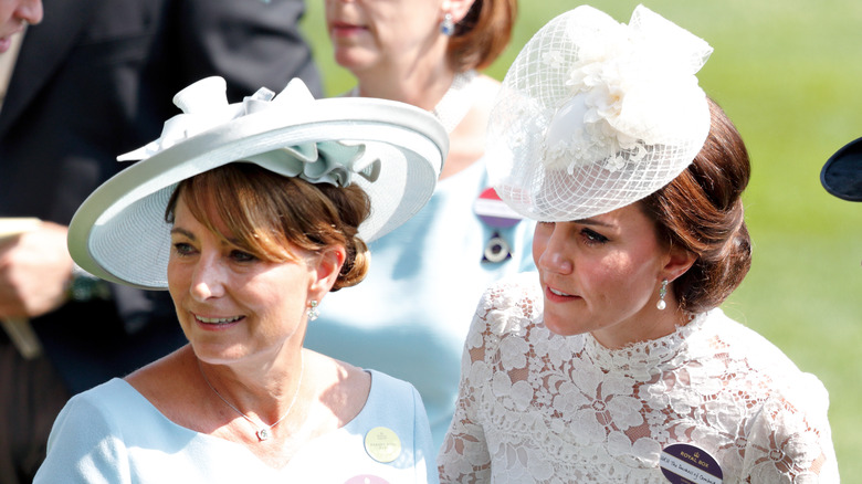 Carole and Kate Middleton