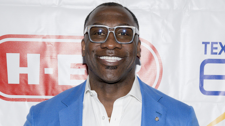 Shannon Sharpe at the Emmys