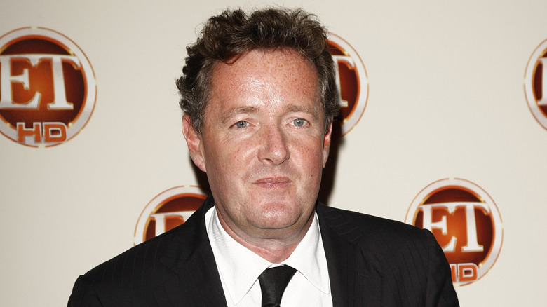 Piers Morgan posing