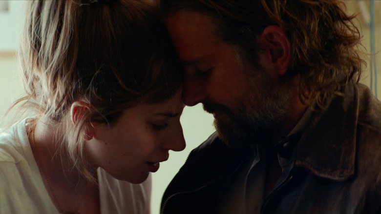 Bradley Cooper as Jackson Maine and Lady Gaga as Ally in "A Star Is Born"