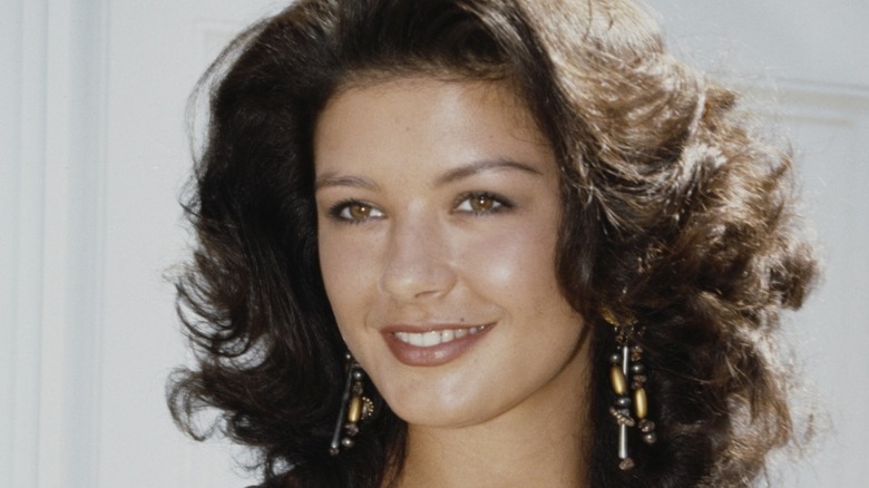 Catherine Zeta-Jones smiling