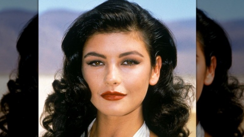 Catherine Zeta-Jones wavy hair