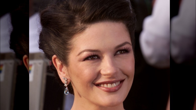 Catherine Zeta-Jones smiling 