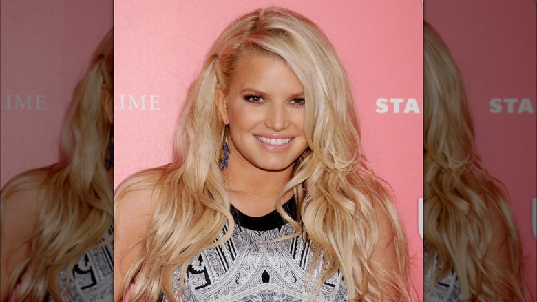 Jessica Simpson smiling