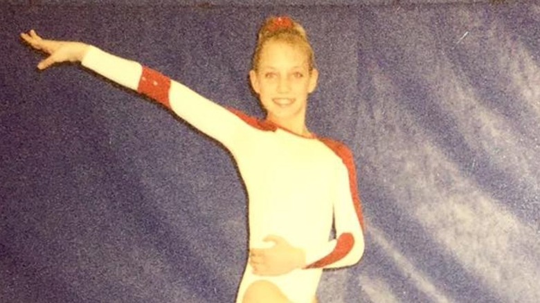 Paige Spiranac as a gymnast