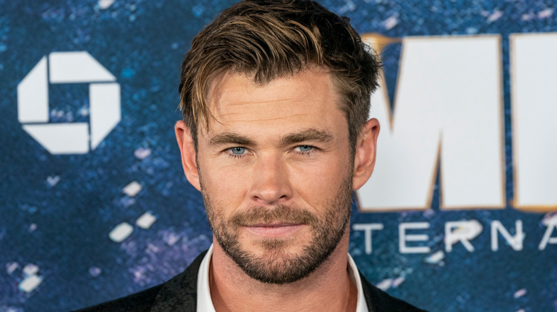 Chris Hemsworth smiling 2019