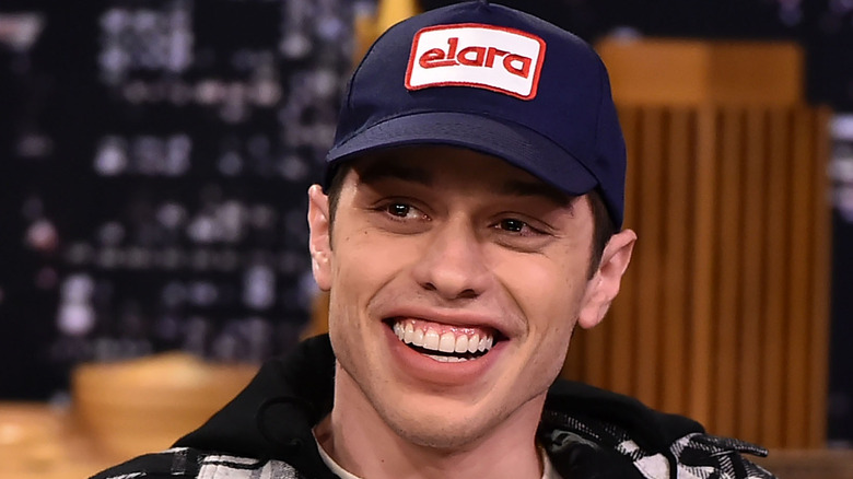 Pete Davidson smiling