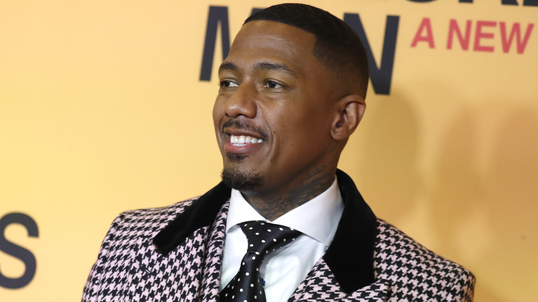 Nick Cannon smiling