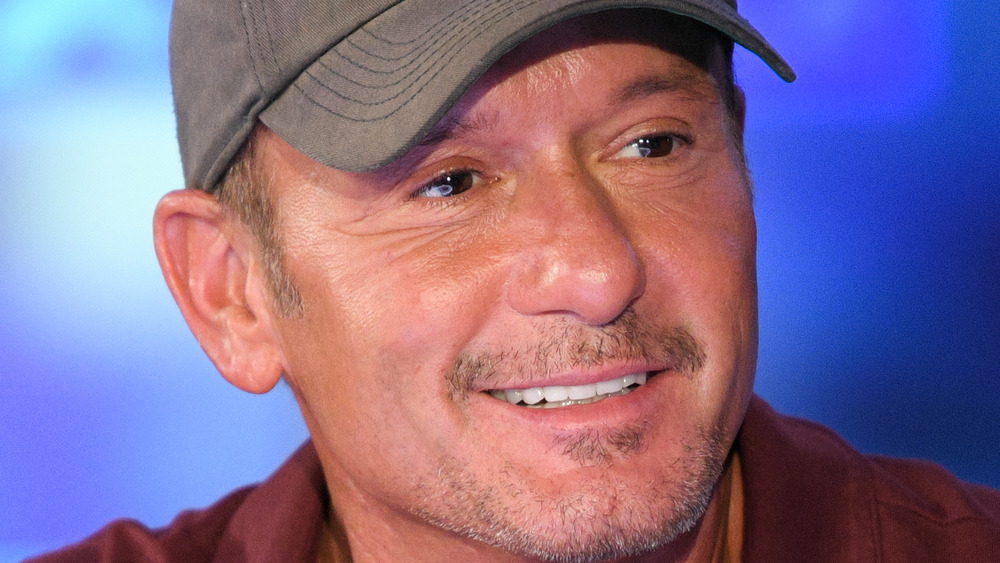 Tim McGraw smiling