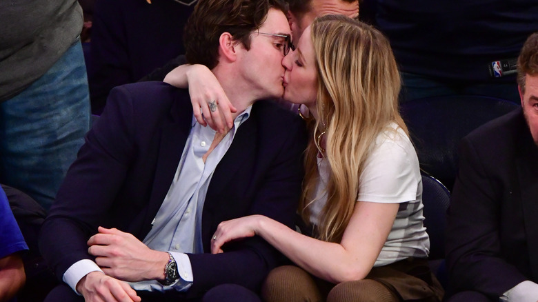 Caspar Jopling and Ellie Goulding kissing