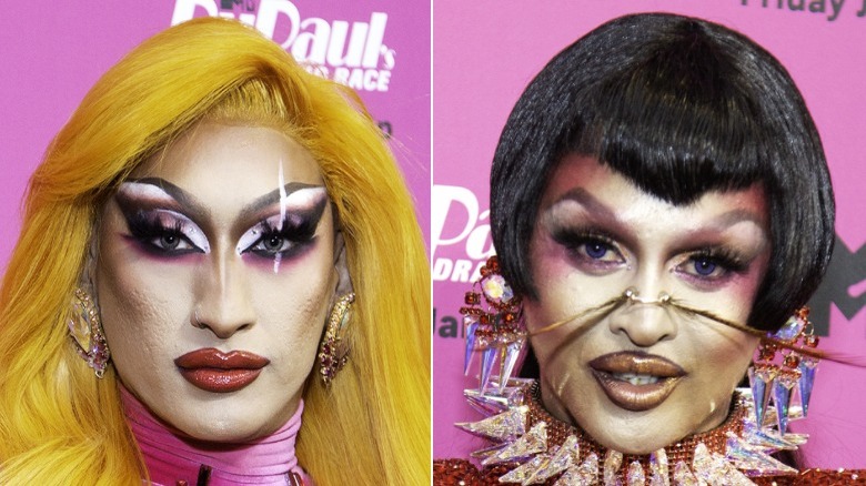 Anetra and Sasha Colby split image