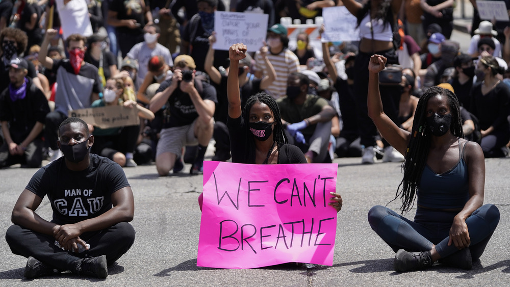 Black Lives Matter protestors