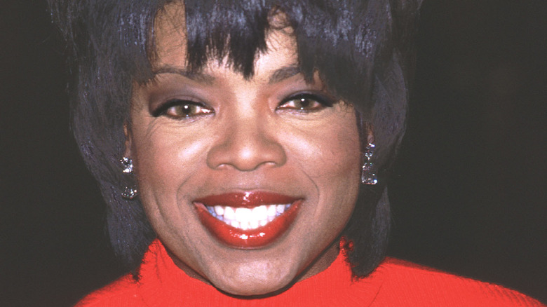 Oprah Winfrey smiles